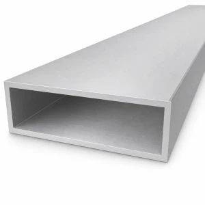 Rechteckiges Aluminiumrohr 40×120×4 mm – geschlossenes Profil EN AW-6060, L=2000 mm