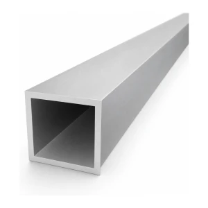 Aluminium-Quadratrohr 50×50×4 mm – geschlossenes Profil L=2000 mm
