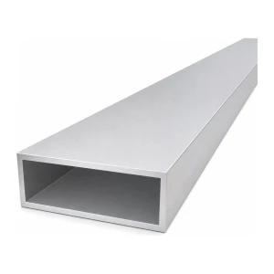 Rechteckiges Aluminiumrohr 30×80×3 mm – geschlossenes Profil EN AW-6060, L=2000 mm