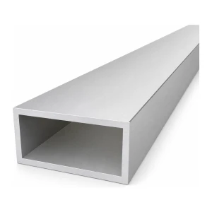 Rechteckiges Aluminiumrohr 40×80×4 mm – geschlossenes Profil L=2000 mm