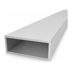 Rechteckiges Aluminium-Rohr 40×100×4 mm – geschlossenes Profil EN AW-6060, L=2000 mm