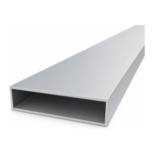 Aluminium-Rechteckrohr 25×100×2 mm – geschlossenes Profil EN AW-6060, L=2000 mm