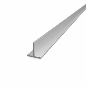 Aluminium-T-Profil 25×25×2 mm – T-Profil EN AW-6060, L=2000 mm