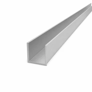 Aluminium-U-Profil 30×30×2 mm – C/U-Profil EN AW-6060, Länge 2000 mm