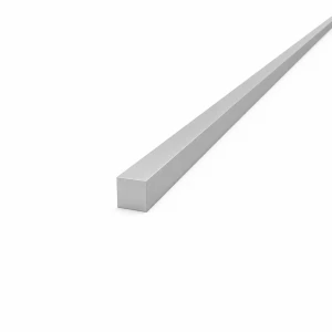Aluminium Vierkant-Vollstab 12×12 mm EN AW-6060 T64, L=2000 mm