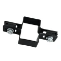 Zwischenschelle für Zaunpaneele 60x40 schwarz GPV-700-02 (2)
