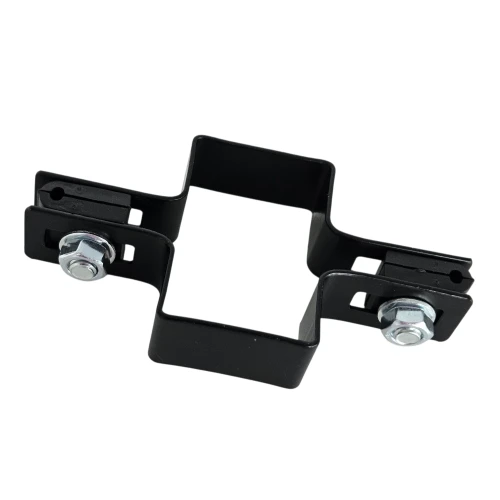 Zwischenschelle für Zaunpaneele 60x40 schwarz GPV-700-02 (2)