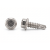 Bohrschraube DIN 7504 K 4,8x19 mm – Edelstahl A2, Sechskantkopf mit Flansch 001-923 (1)