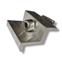 Endklemme 35mm mit Schraube und Einsatz