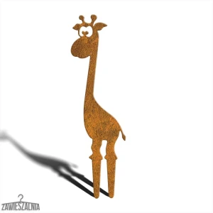 Zawieszalnia – Gartendekoration Pupil Giraffe Gloria L 44 cm, Cortenstahl