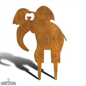 Zawieszalnia – Gartendekoration Pupil Elefant Benio M 39 cm, Cortenstahl