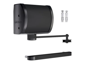 Locinox Panther – hydraulischer Torschließer zur Wand- und Pfostenmontage, schwarz