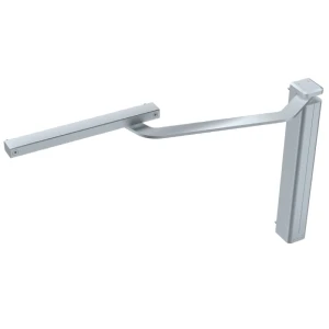 ASSA ABLOY Türschließer für Gartentore mit Gleitschiene CAM-MOTION – rechts, silber