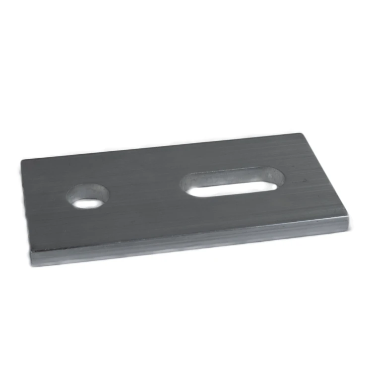 Aluminium-Adapter 40x80x5 PV-07-05