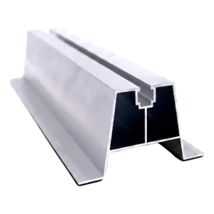Trapezblechsteg aus Aluminium H-70 mit EPDM 400 mm – PV-Montage auf Trapezblech