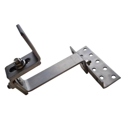Dachhaken Vario 145mm (4-5-5-5) mit Dreifachregulierung Edelstahl H17/1.4016 PV-08-35