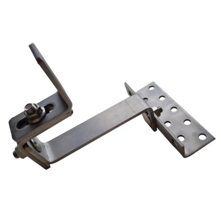 Dachhaken Vario 145mm (4-5-5-5) mit Dreifachregulierung Edelstahl H17/1.4016 PV-08-35