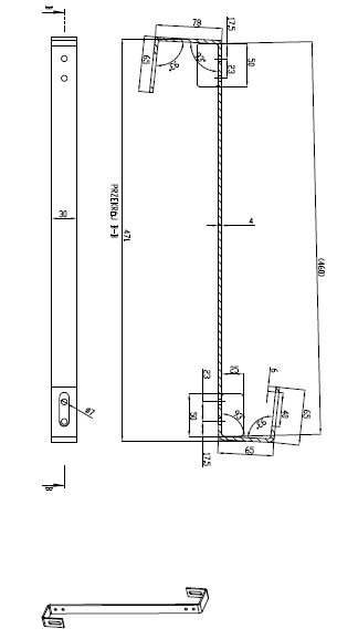 Dachhaken S470 für Schrägdächer PV-08-24 (2)