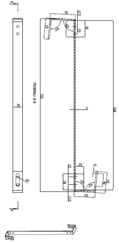Dachhaken S530 für Schrägdächer PV-08-25 (2)