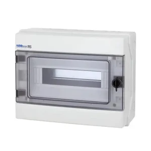 Hermetischer Verteilerkasten RH-12 12 Module 1-reihig IP65 ABS 330x260x138mm