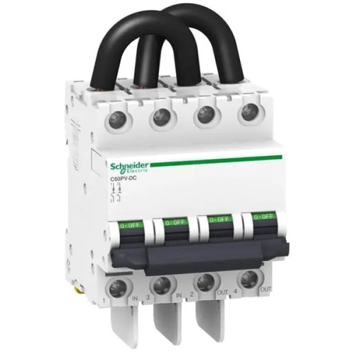 Schneider C60PV Acti9 Schutzschalter DC 800V 13A für 2-polige Schaltungen GPV-401-03
