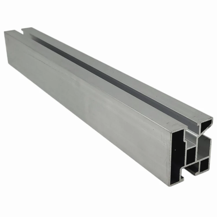 Aluminium Montageprofil 665cm 45x40 mit Kabelkanal 90509 PV-01-29
