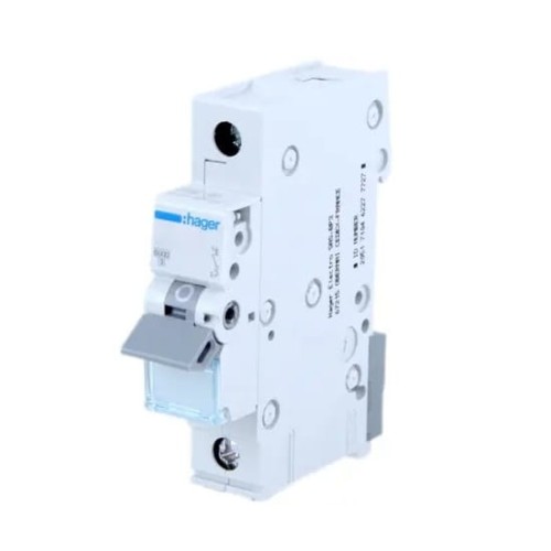 Leitungsschutzschalter B 16A 1P 6kA MBN116E HAGER GPV-401-26
