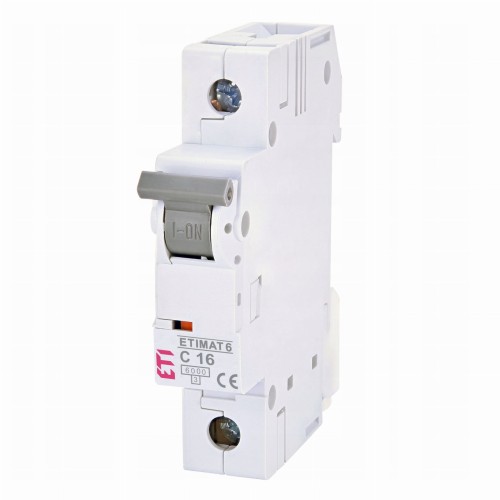 Leitungsschutzschalter B 16A 1P 6kA ETIMAT6 002111516 ETI GPV-401-31