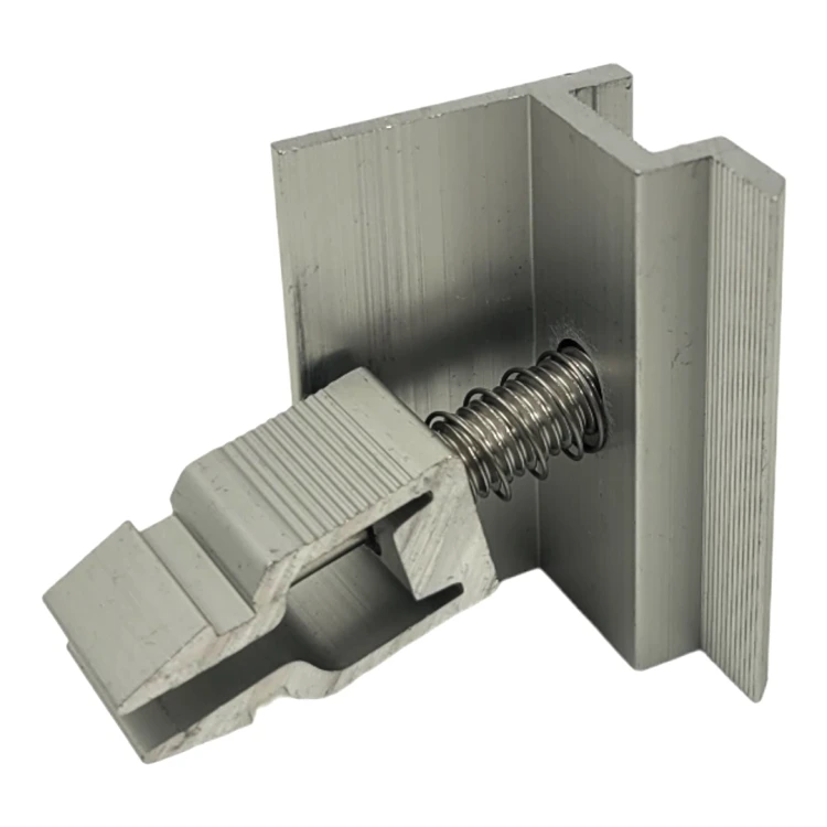 Endklemme H30 KLIK silber L50 (Typ 2) PV-03-27 (2)