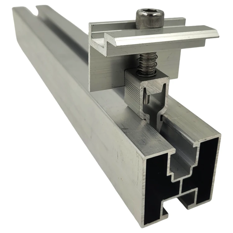 Endklemme H30 KLIK silber L50 (Typ 2) PV-03-27 (3)
