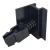Endklemme H30 KLIK schwarz lackiert L50 (Typ 2) PV-03-28 (2)