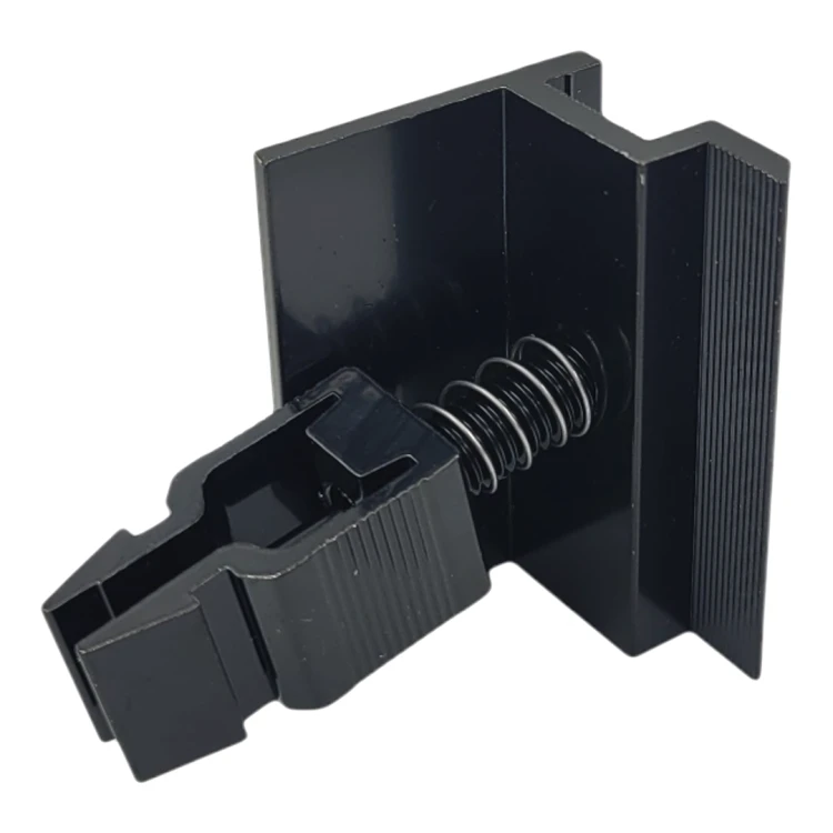 Endklemme H30 KLIK schwarz lackiert L50 (Typ 2) PV-03-28 (2)