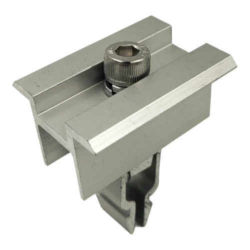Mittelklemme KLIK silber L50 (Typ 2) PV-04-13