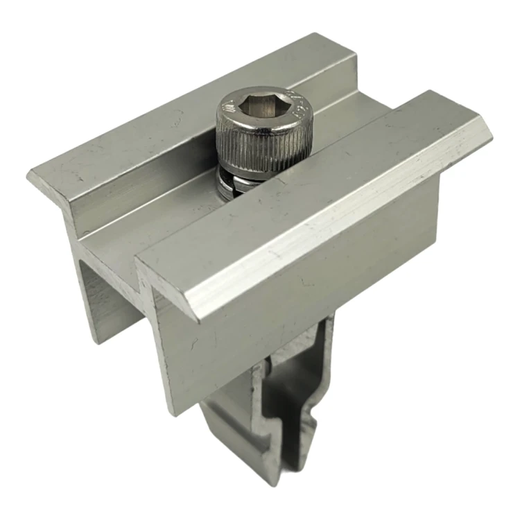 Mittelklemme KLIK silber L50 (Typ 2) PV-04-13