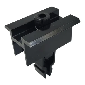 Mittelklemme KLIK schwarz lackiert L50 (Typ 2)