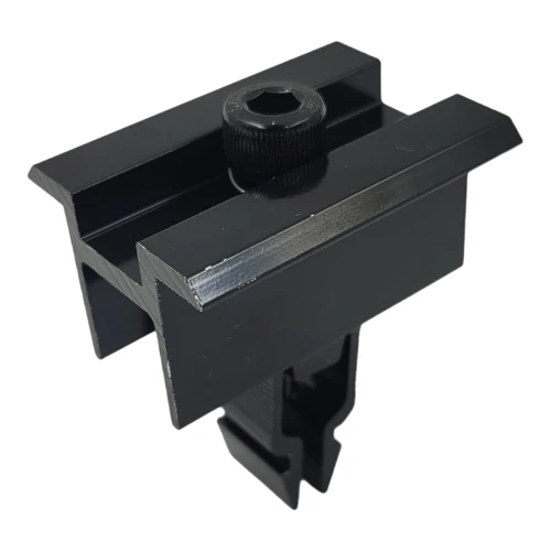 Mittelklemme KLIK schwarz lackiert L50 (Typ 2) PV-04-14