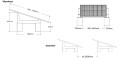 Ballastsystem für die Montage von PV auf dem Boden GSE1300 - Palette mit 6 Stück GPV-600-04 (2)