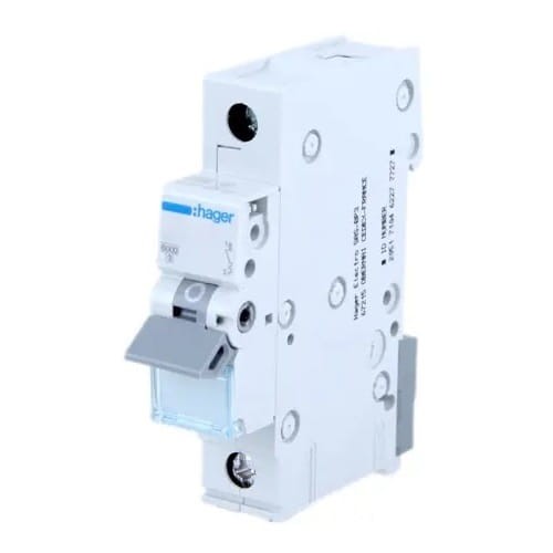 Leitungsschutzschalter B 10A 1P 6kA MBN110E HAGER GPV-401-42