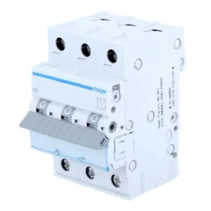 Hager Leitungsschutzschalter C 25A 3P 6kA