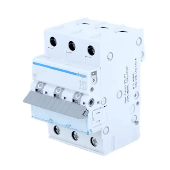 Leitungsschutzschalter C 32A 3P 6kA MCN332E HAGER GPV-401-75