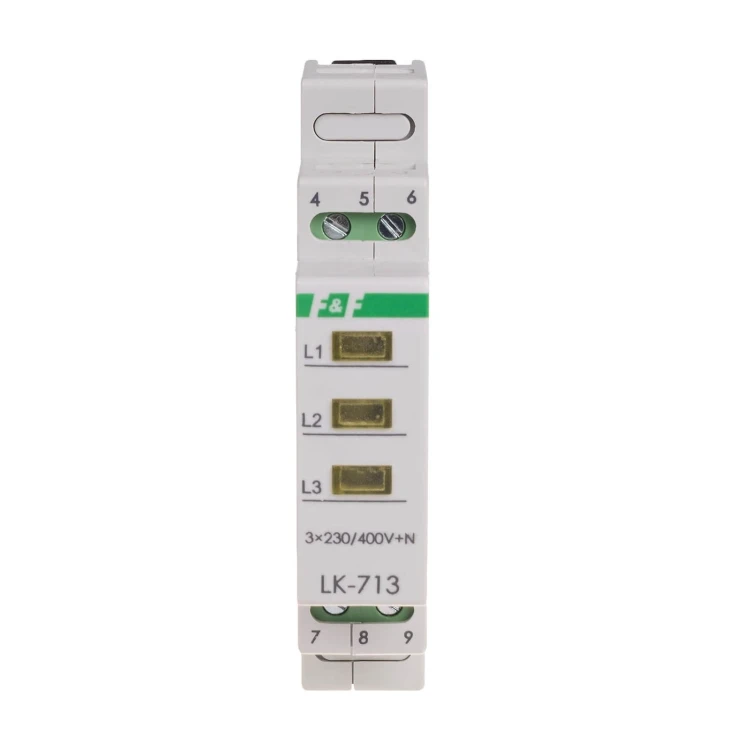 Kontrollleuchte 3×230 V+N 3xLED 3 Farben LK-713 K F&F FILIPOWSKI GPV-401-82