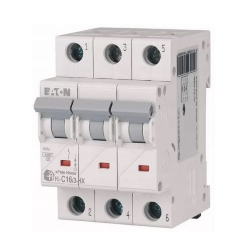 Leitungsschutzschalter C 16A 3P 6kA HN-C16/3 xPole Home 194891 EATON GPV-401-103