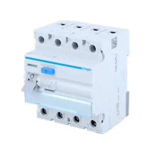 Fehlerstromschutzschalter 3P+N 63A 30mA Typ AC CDC463J HAGER