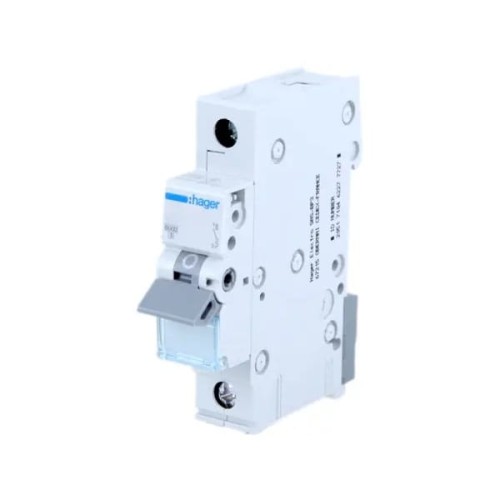 Leitungsschutzschalter C 25A 1P 6kA MCN125E HAGER GPV-401-113