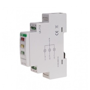 Kontrollsignalleuchte 3×230V+N 3xLED grün LK-713 G F&F FILIPOWSKI