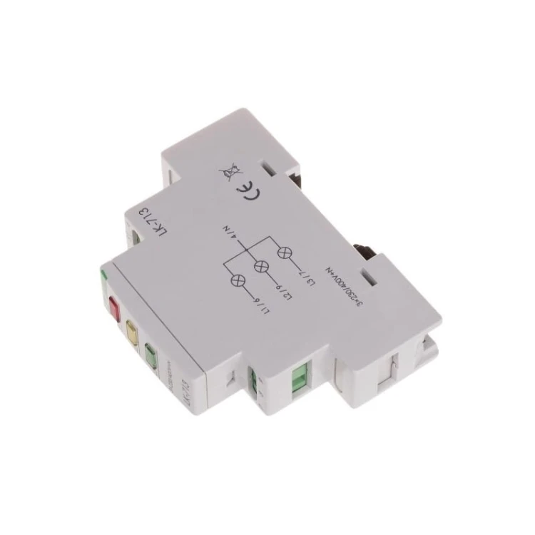 Kontrollsignalleuchte 3×230V+N 3xLED grün LK-713 G F&F FILIPOWSKI GPV-401-121 (2)