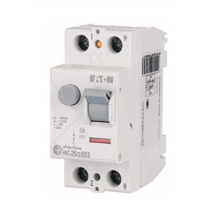 Fehlerstromschutzschalter 2P 40A 6kA 30mA Typ AC HNC-40/2/003 xPole Home 194691 EATON GPV-401-124