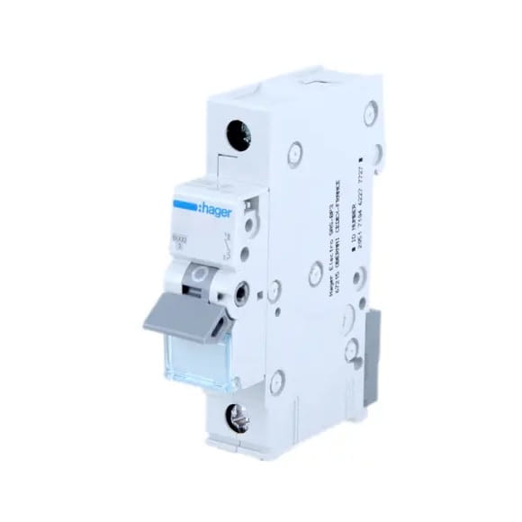 Leitungsschutzschalter B 25A 1P 6kA MBN125E HAGER GPV-401-127