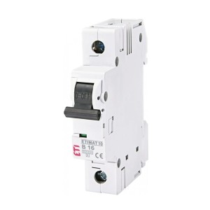 Leitungsschutzschalter B 16A 1P 10kA ETIMAT10 002121716 ETI