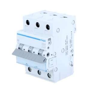 Leitungsschutzschalter C 63A 3P 6kA MCN363E HAGER